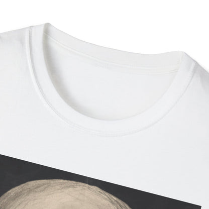 Skull Art Unisex Softstyle T-Shirt - Edgy Graphic Tee for Halloween, Festival Wear, Music Lovers, Gift Idea, Casual Style