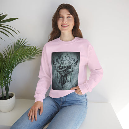 Skull Crewneck Sweatshirt