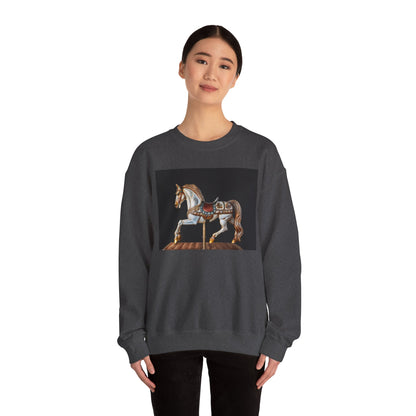 Vintage Carousel Horse Crewneck Sweatshirt, Cozy Sweatshirt, Equestrian Gift, Animal Art Sweatshirt, Unique Fall Apparel, Celebration [...]