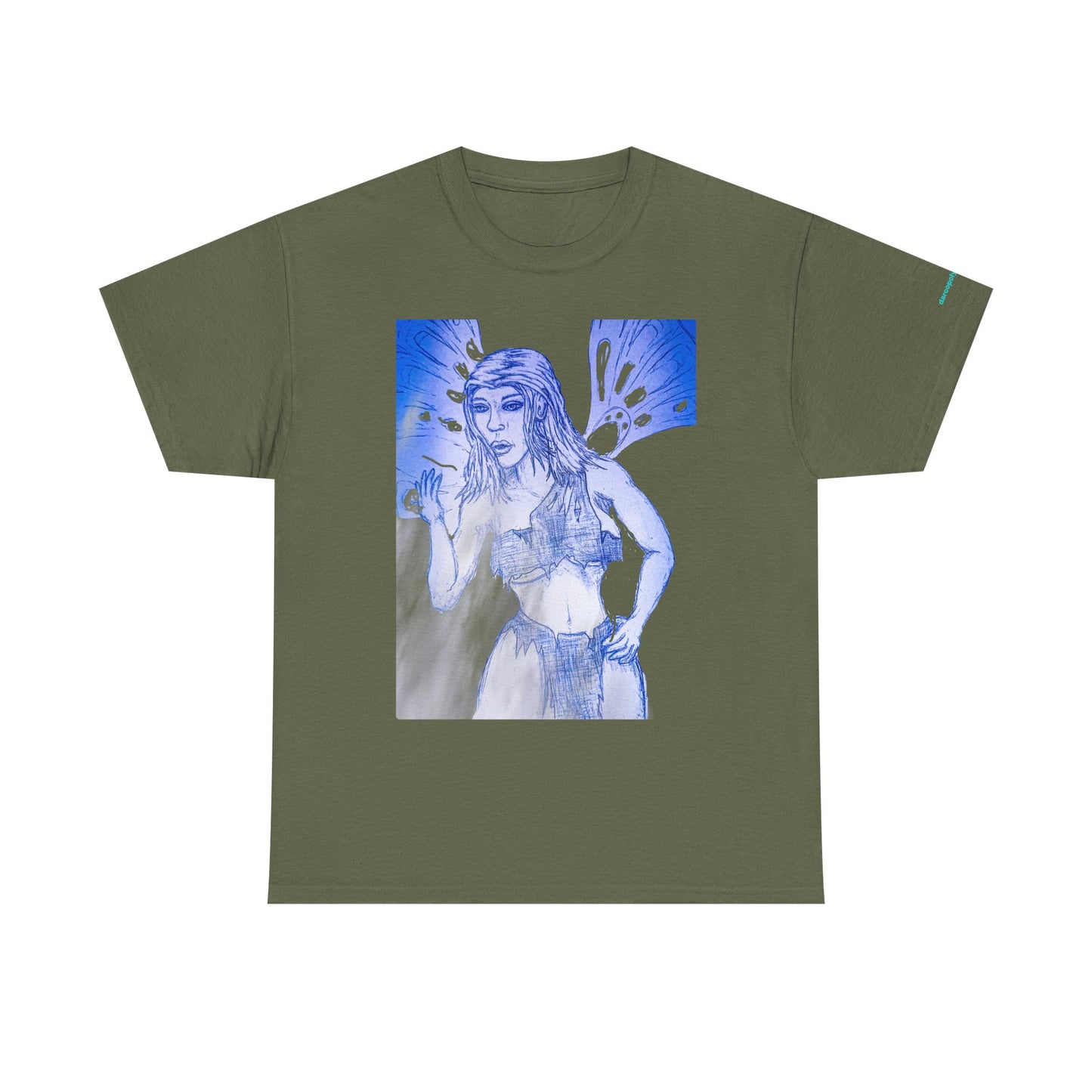 Fairy Warrior Angel Unisex Heavy Cotton Tee