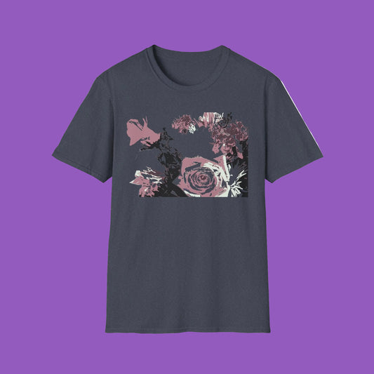 Floral Rose Collage T-Shirt