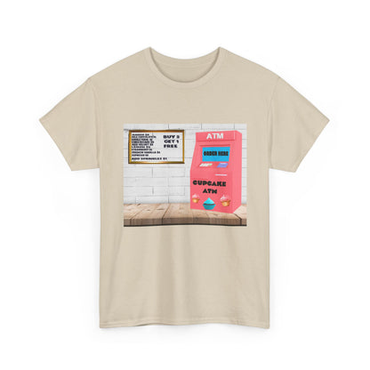 Cupcake ATM Tee Shirt 
Unisex Cotton