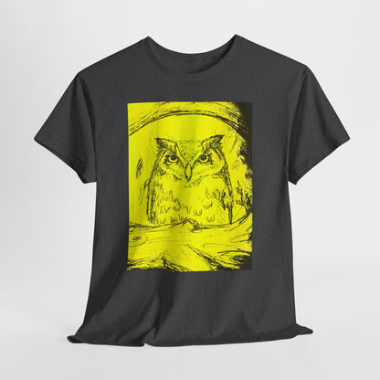 Fantasy Owl unisex  Heavy Cotton Tee