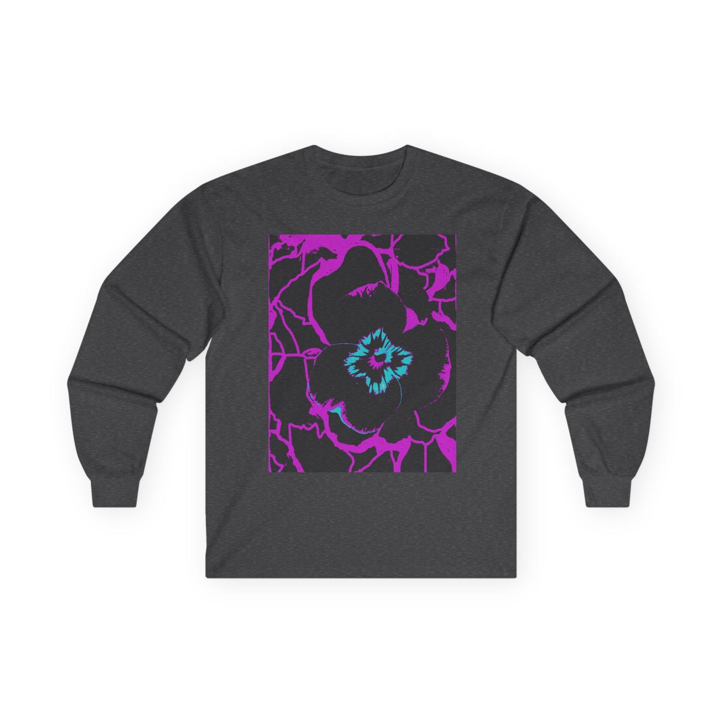 Vibrant Floral Long Sleeve Tee, Unisex Cotton Shirt, Trendy Spring Apparel, Gift for Flower Lovers, Casual Fashion Top, Art-Inspired [...]