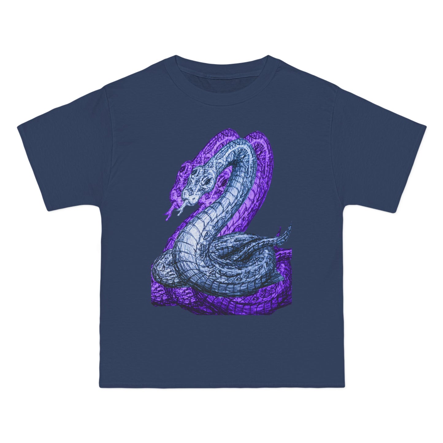 Mystical Cobra Graphic Tee - Short-Sleeve Beefy-T® Shirt