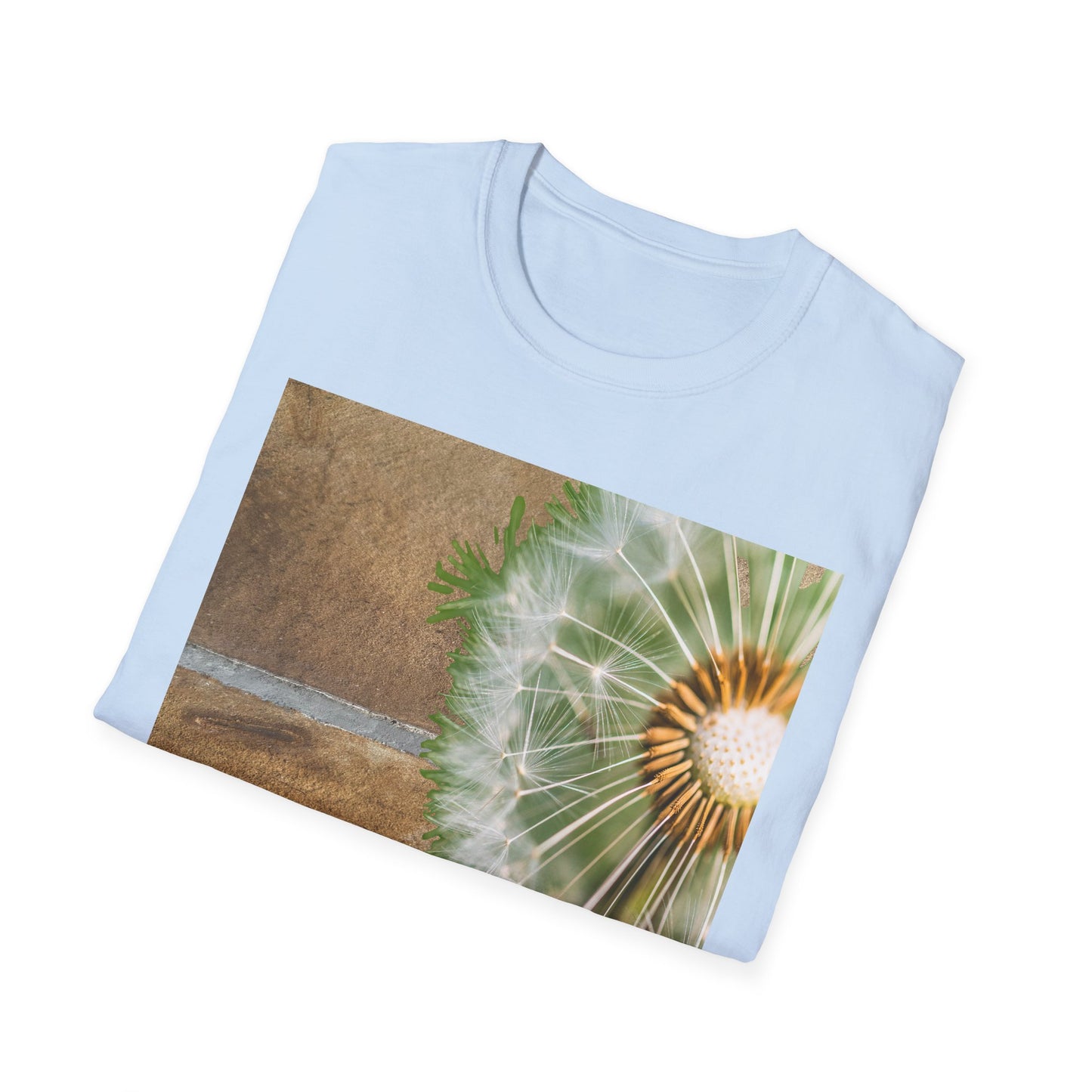Boho Floral T-Shirt, Softstyle Unisex Tee, Casual Wear, Nature Lover Gift, Summer Outfit, Art Inspired Clothing