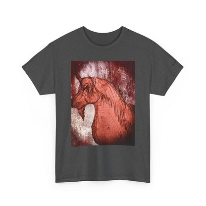Artistic Unicorn Fantasy Print Unisex Heavy Cotton Tee