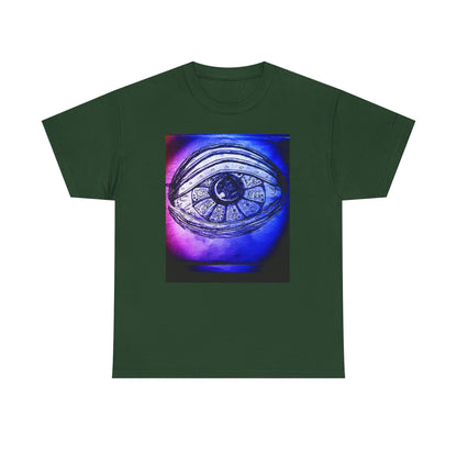 Mystic Eye Graphic Tee — Cosmic Third Eye Illustration T-Shirt