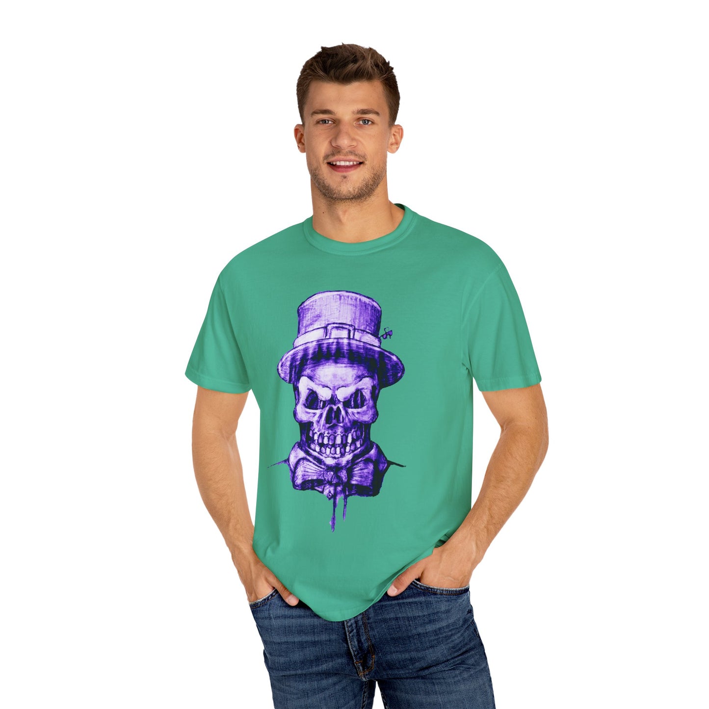 Skull Graphic T-Shirt for Men & Womens - Perfect for Halloween & Casual Wear