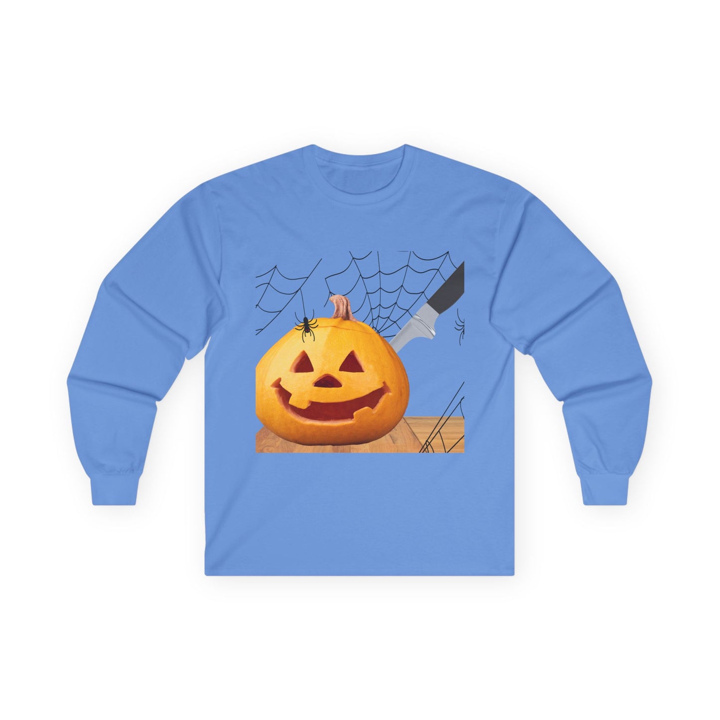 Pumpkin Carved Up Unisex Ultra Cotton Long Sleeve Tee