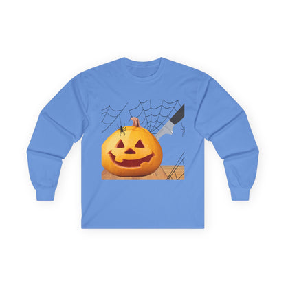 Pumpkin Carved Up Unisex Ultra Cotton Long Sleeve Tee