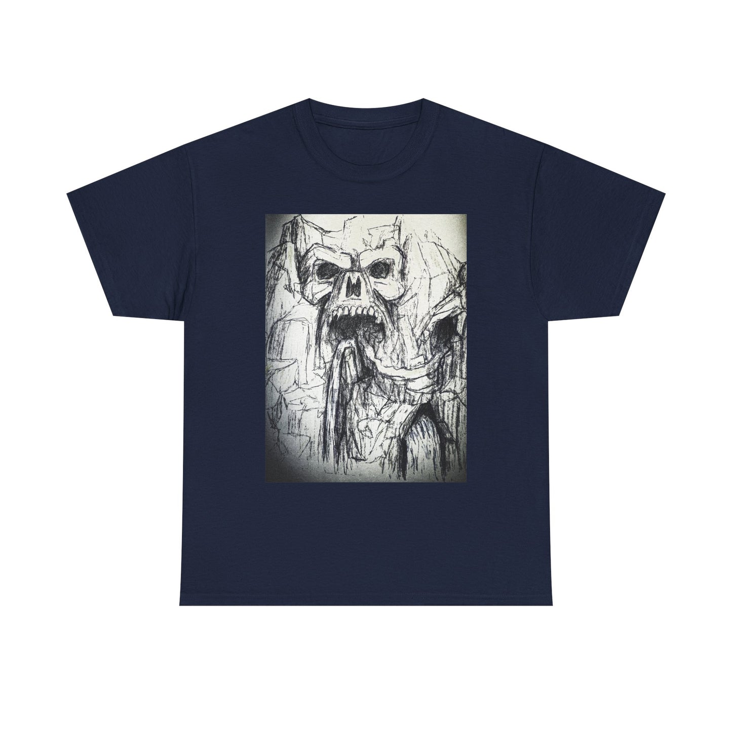 Skull Waterfall Tee