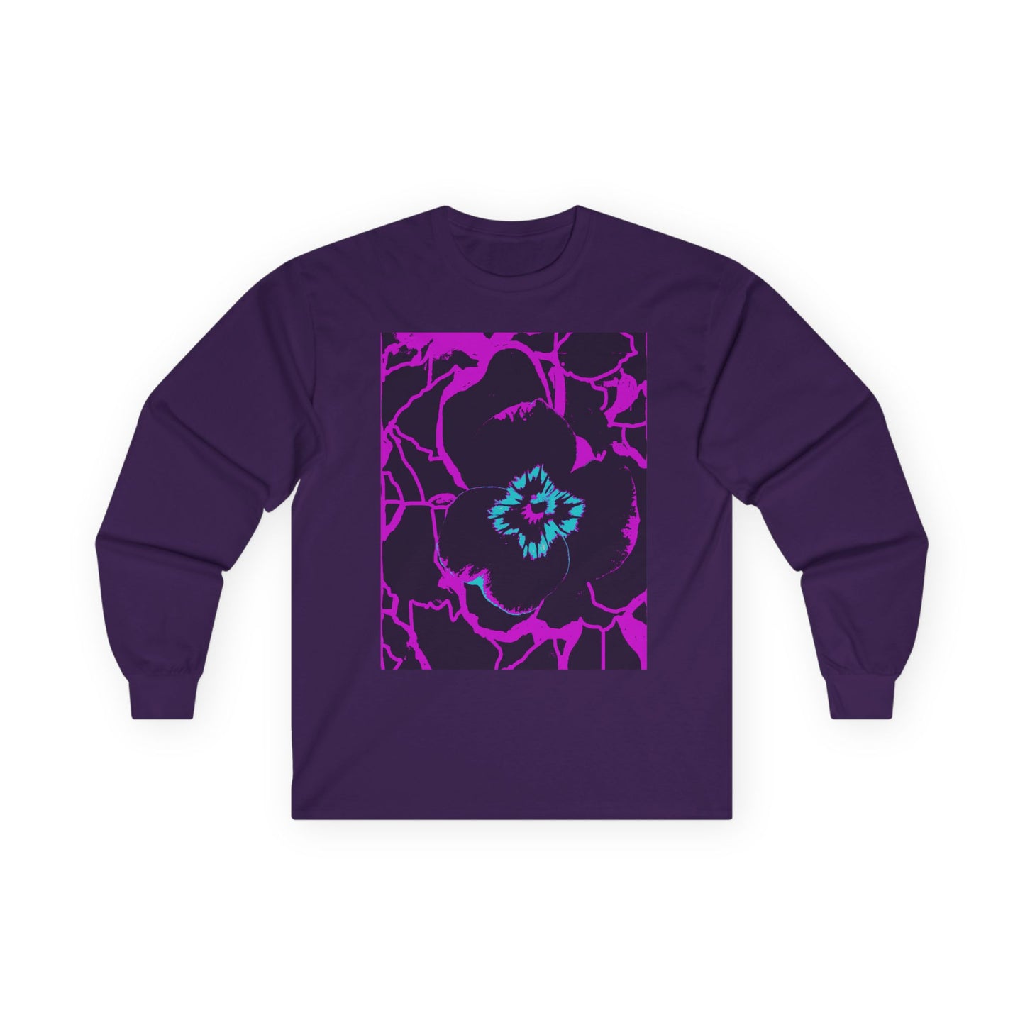 Vibrant Floral Long Sleeve Tee, Unisex Cotton Shirt, Trendy Spring Apparel, Gift for Flower Lovers, Casual Fashion Top, Art-Inspired [...]