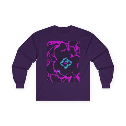 Vibrant Floral Long Sleeve Tee, Unisex Cotton Shirt, Trendy Spring Apparel, Gift for Flower Lovers, Casual Fashion Top, Art-Inspired [...]