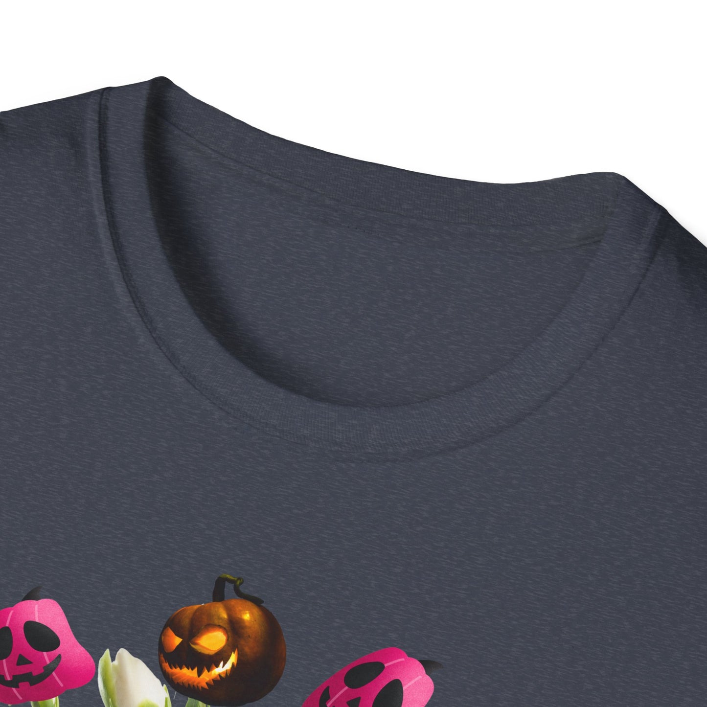 Halloween Pumpkin Bouquet T-Shirt, Cute Fall Tee, Unisex Graphic Shirt, Ideal for Halloween Parties, Seasonal Gift Idea