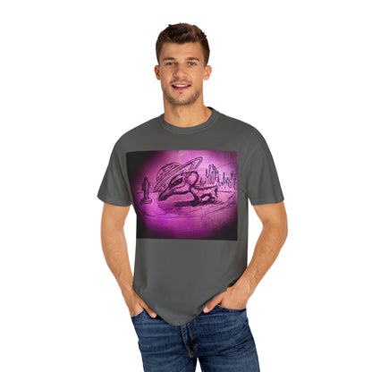 Alien Adventure Unisex T-Shirt - Garment-Dyed Graphic Tee