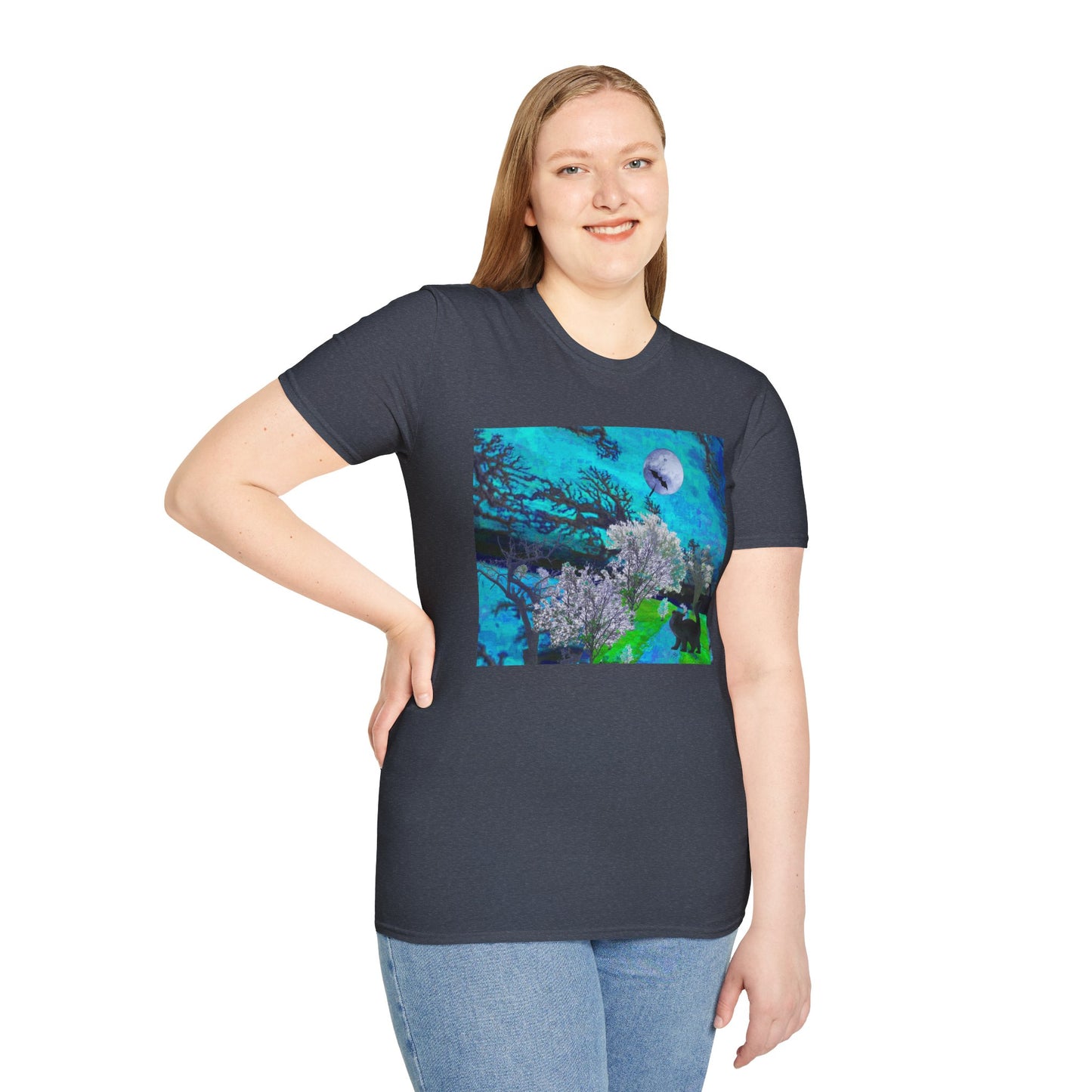 Scary Outdoor Path Halloween T-Shirt