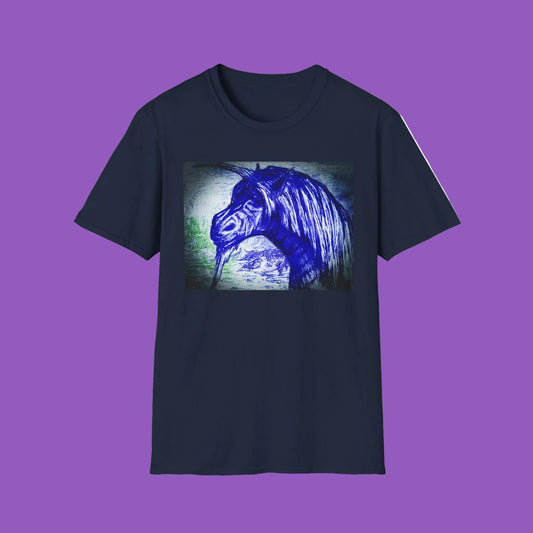 Magical Unicorn T-Shirt, Unisex Softstyle Tee, Perfect Gift for Animal Lovers