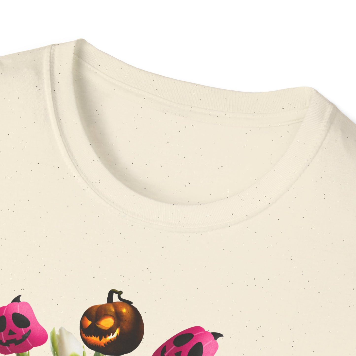 Halloween Pumpkin Bouquet T-Shirt, Cute Fall Tee, Unisex Graphic Shirt, Ideal for Halloween Parties, Seasonal Gift Idea