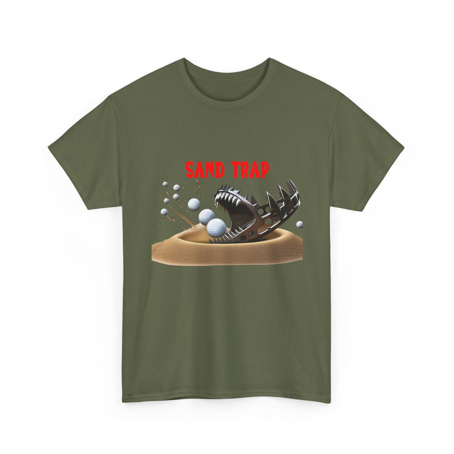 Funny Golf Sand Trap Unisex Tee, Par Tee Shirt, Gift for Golfers, Casual Wear, Sports T-Shirt, Golfing Humor