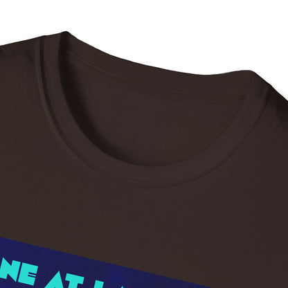 Underwater Adventure T-Shirt - (alone at last)Cool Sea Life Tee, Fish Shirt, Ocean Lover Gift, Beach Day Wear, Casual Summer Style, Swimwear