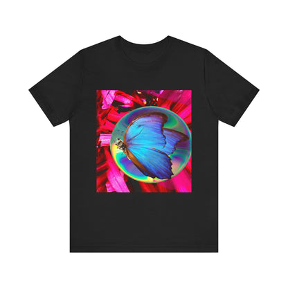 Colorful Butterfly Graphic Tee, Butterfly Shirt, Unisex T-Shirt, Nature Lover Gift, Casual Summer Wear, Vibrant Art Tee