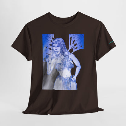 Fairy Warrior Angel Unisex Heavy Cotton Tee
