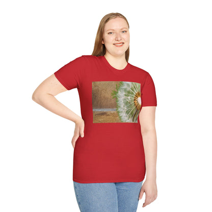 Boho Floral T-Shirt, Softstyle Unisex Tee, Casual Wear, Nature Lover Gift, Summer Outfit, Art Inspired Clothing