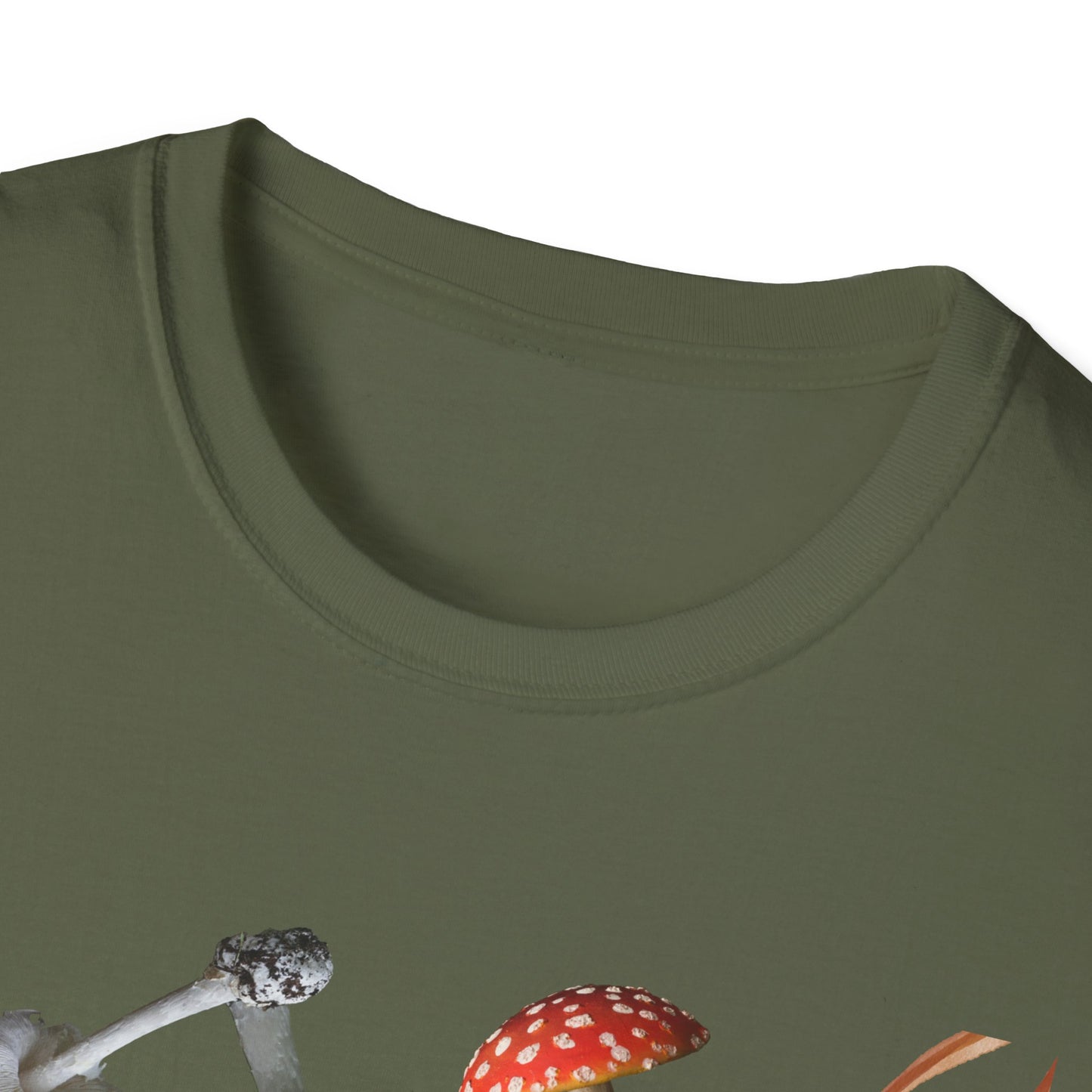 Funny Mushrooms Unisex T-Shirt - Falling from the Sky Pumpkinheads