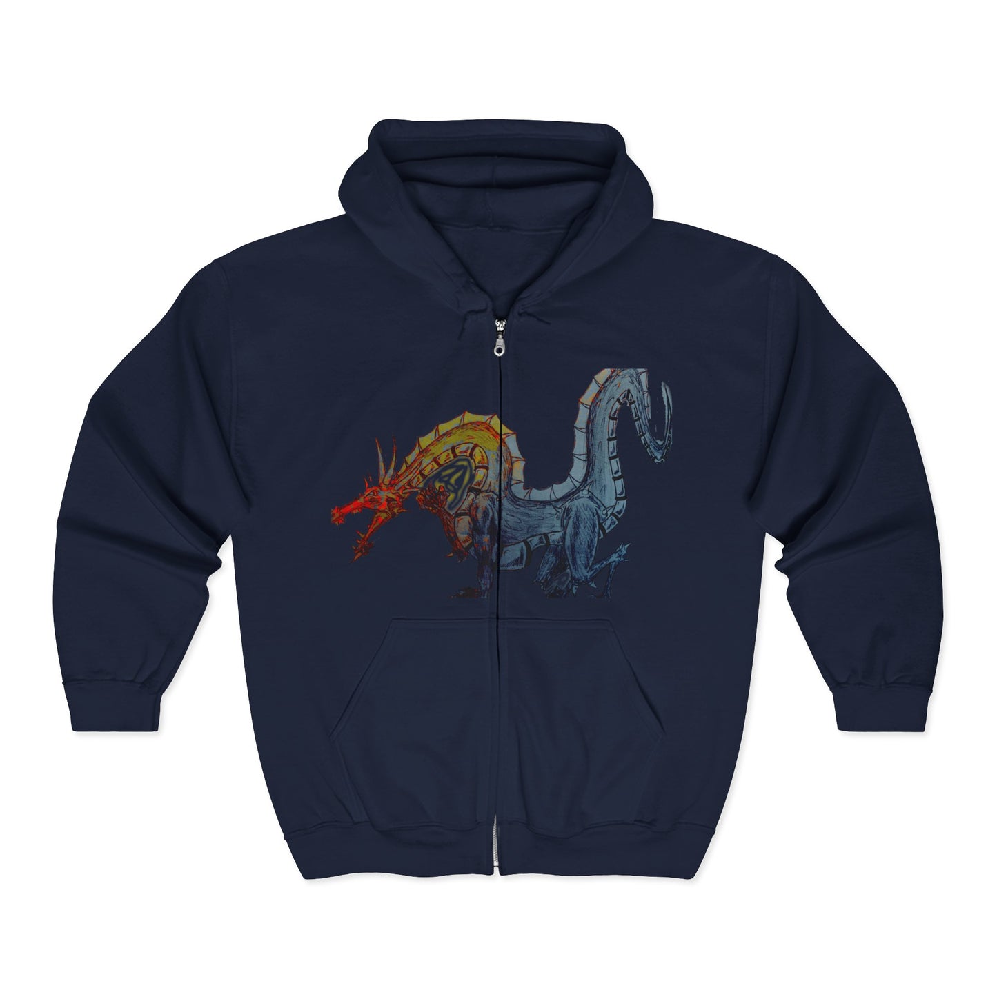 Skeleton Dragon Hoodie - Unisex