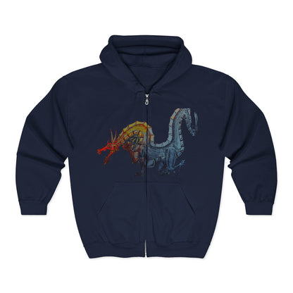 Skeleton Dragon Hoodie - Unisex
