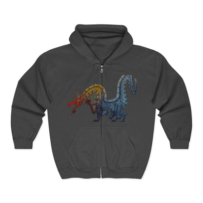 Skeleton Dragon Hoodie - Unisex