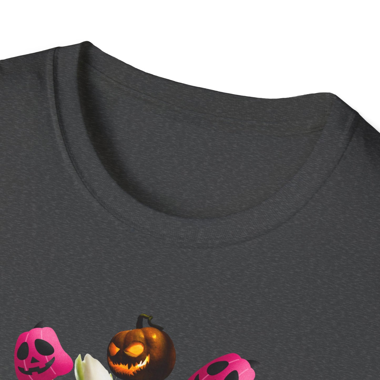Halloween Pumpkin Bouquet T-Shirt, Cute Fall Tee, Unisex Graphic Shirt, Ideal for Halloween Parties, Seasonal Gift Idea