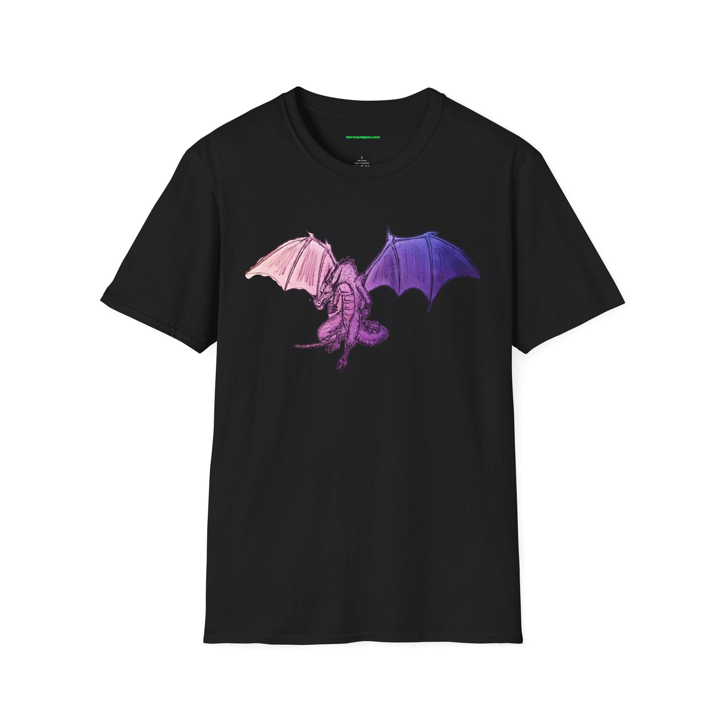 Fantasy Dragon T-Shirt - Unisex Softstyle Tee