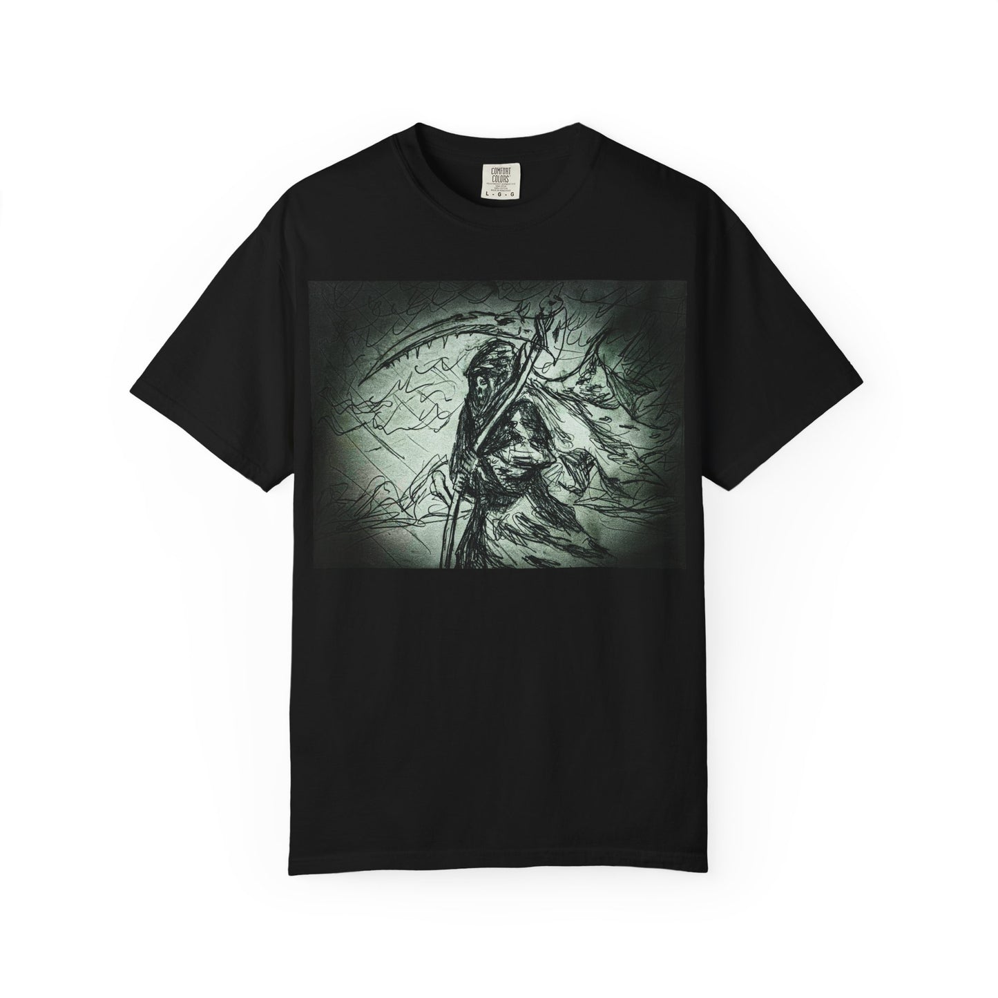 Grim Reaper Graphic T-Shirt for Halloween