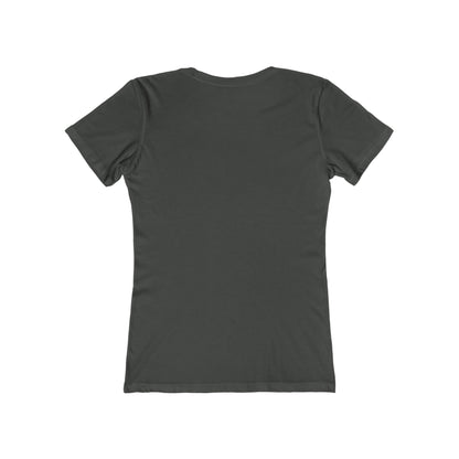 Blue Faded Roses Ballerina and The Boyfriend Tee for Women