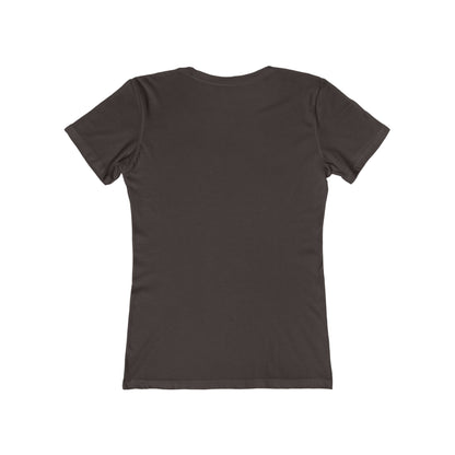 Blue Faded Roses Ballerina and The Boyfriend Tee for Women
