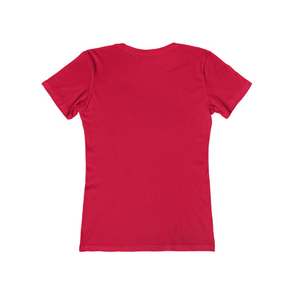 Blue Faded Roses Ballerina and The Boyfriend Tee for Women