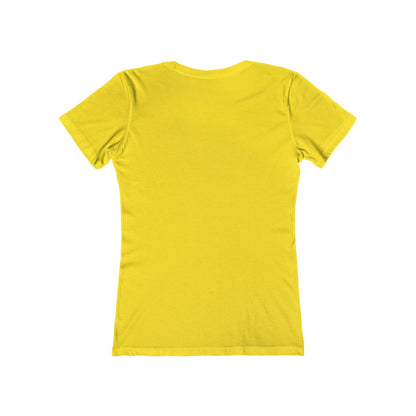 Blue Faded Roses Ballerina and The Boyfriend Tee for Women