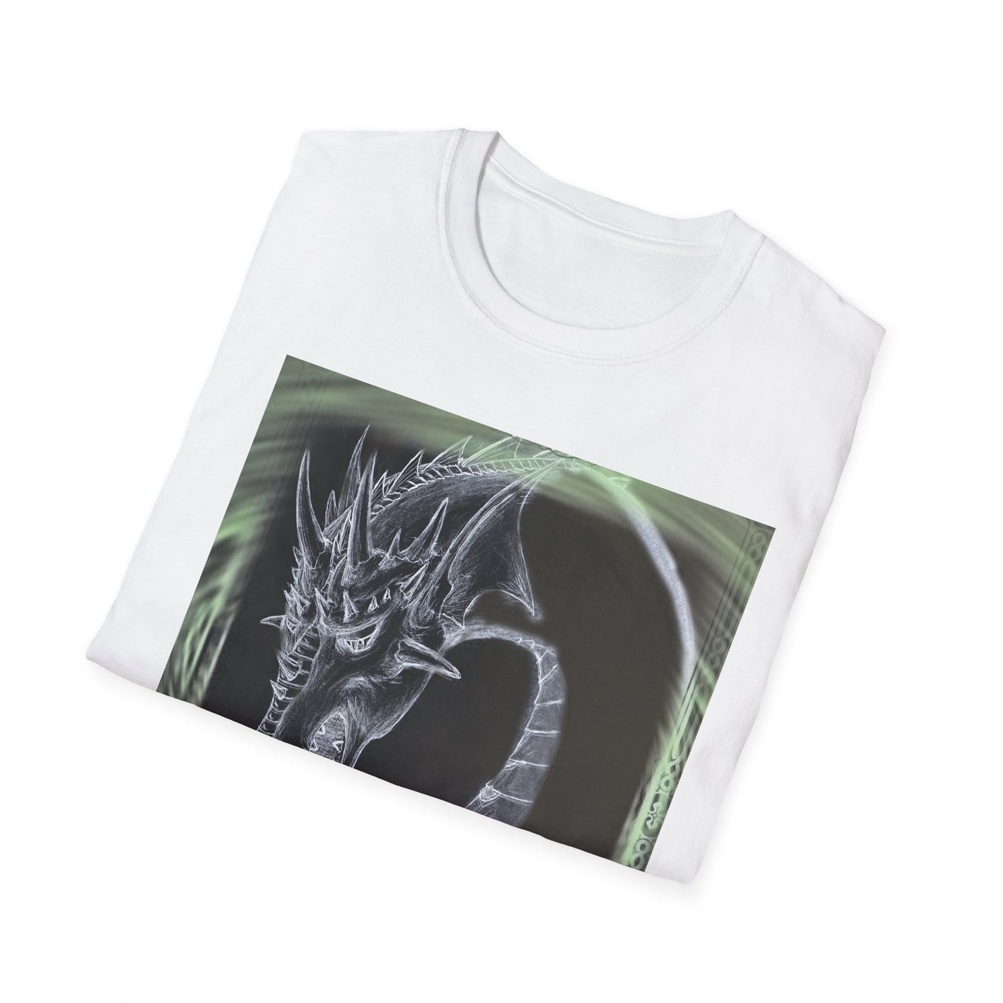 Dragon Skull T-Shirt — Gothic Fantasy Dragon Art Tee