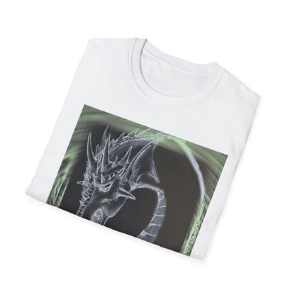 Dragon Skull T-Shirt — Gothic Fantasy Dragon Art Tee