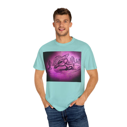 Alien Adventure Unisex T-Shirt - Garment-Dyed Graphic Tee