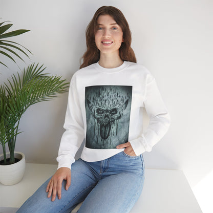 Skull Crewneck Sweatshirt