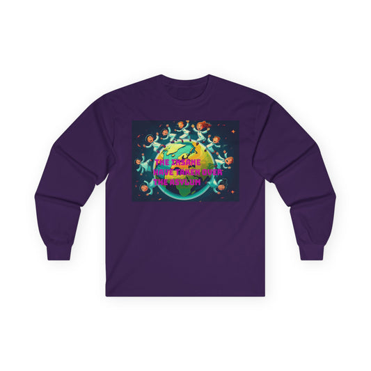 The insane have taken over the asylum Vibrant Earth-Themed Long Sleeve Tee | Eco-Friendly Gift, Perfect for Earth Day, Casual Wear, Nature Lovers, Unique Style