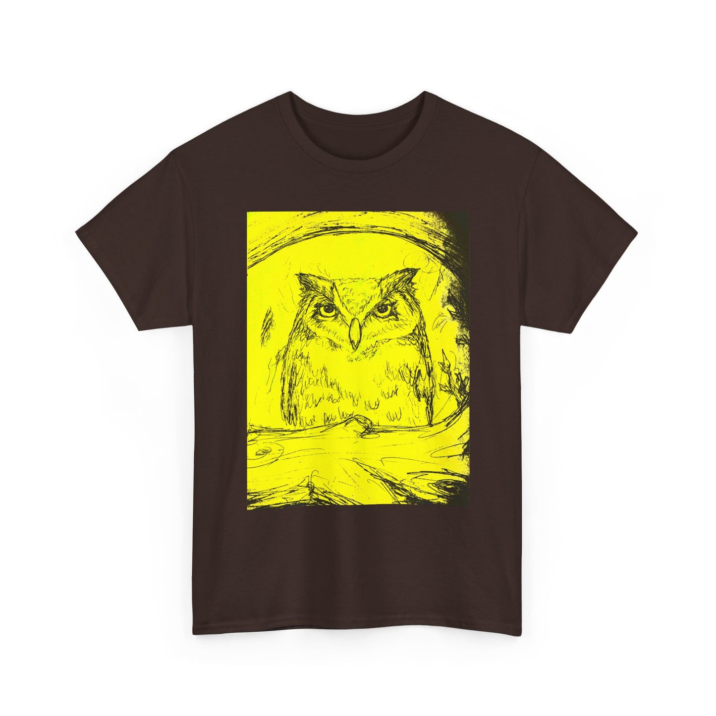 Fantasy Owl unisex  Heavy Cotton Tee
