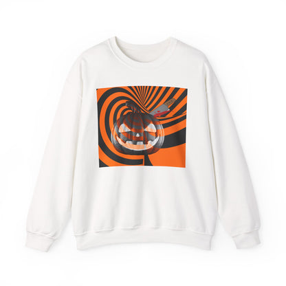 Halloween Pumpkin Crewneck Sweatshirt