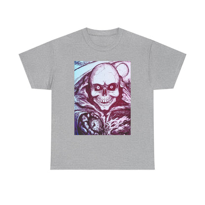 Grim Reaper Graphic Unisex Heavy Cotton Tee