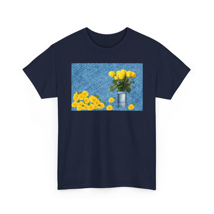 Floral Bouquet Unisex Heavy Cotton Tee