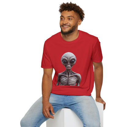Alien Graphic Unisex T-Shirt | Casual Wear, Gift for Sci-Fi Fans, Birthday Surprise, Unique Statement T-Shirt