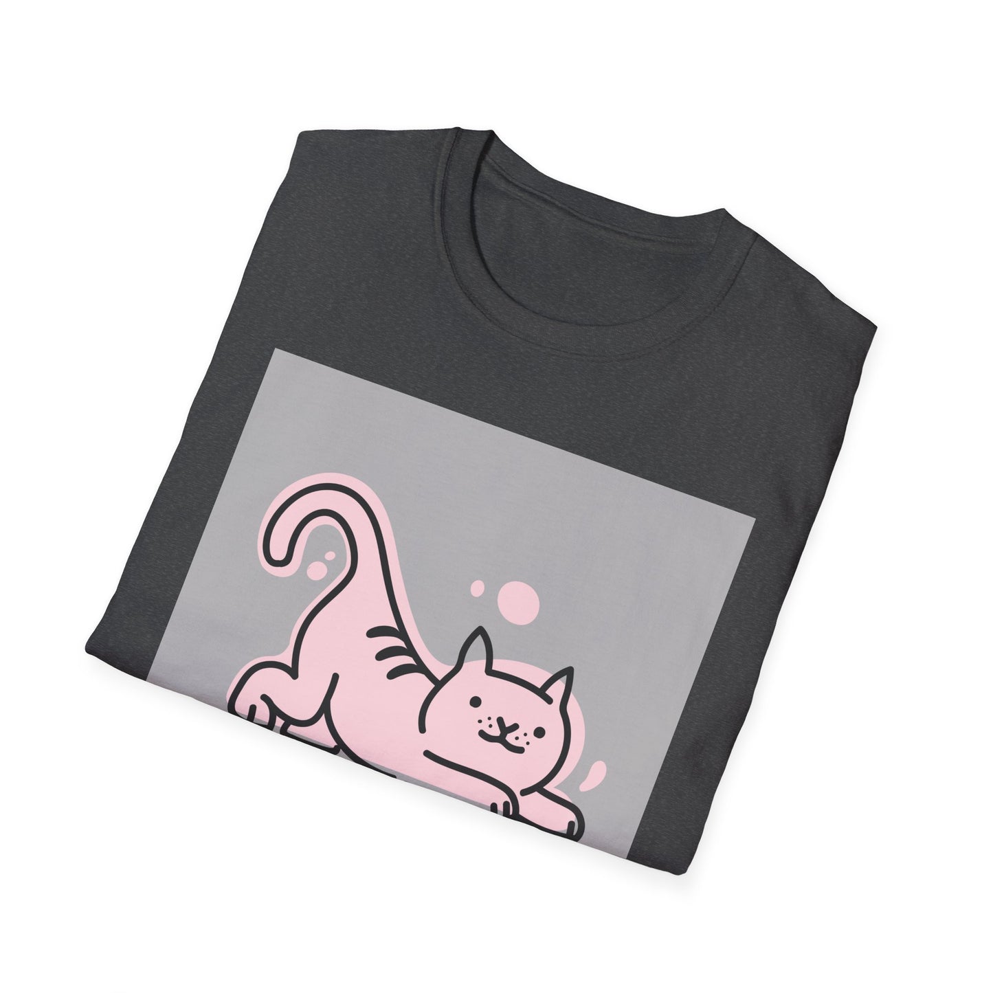 Cute Cat Themed T-Shirt, Unisex Softstyle Tee, Find Your Inner Purr, Pet Lover Gift, Cozy Casual Wear, Birthday Gift, Cat Owner Apparel
